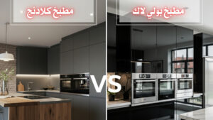 ايه الفرق بين المطابخ البولي لاك  والكلادنج